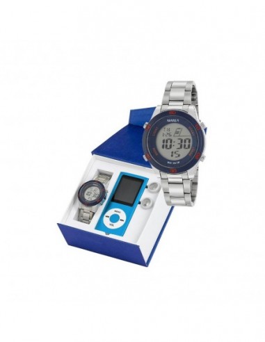 Pack Comunión Reloj Marea Niño Sport y Ipod MP4 Azul B35322/3 —  Joyeriacanovas